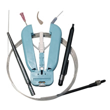 Load image into Gallery viewer, Fiber optic delivery system Stripper, Cleaver, Handpiece, and 10x assorted disposable tips